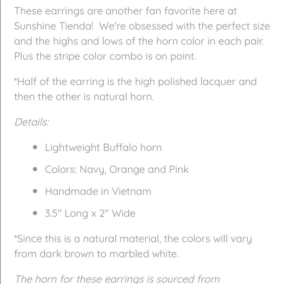 Host Pick! NWT Beautiful Crafted Earrings - Picture 3 of 3